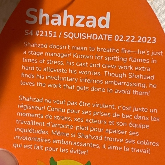 SQUISHMALLOW Halloween 5" Shahzad the Gargoyle - Picture 5 of 5